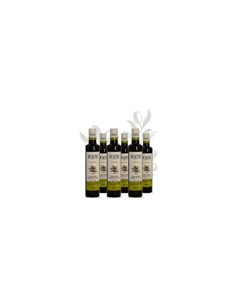 6 Bottiglie Di Olio EVO Peranzana 500ml Olio Pugliese Antico