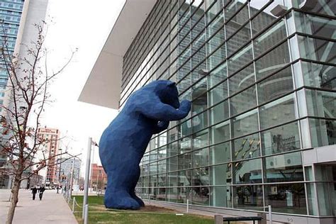 Denver's Big Blue Bear by Lawrence Argent. - Design Is This