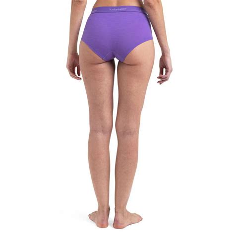 Icebreaker Merino Sprite Hot Pants Panties Purple Trekkinn
