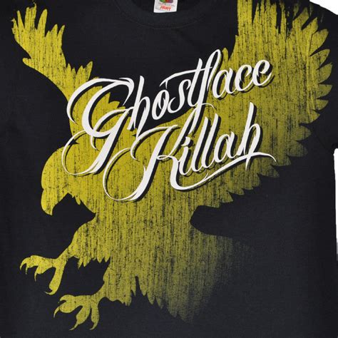 Ghostface Killah Giant Eagle Mens Tee Black The Giant Peach