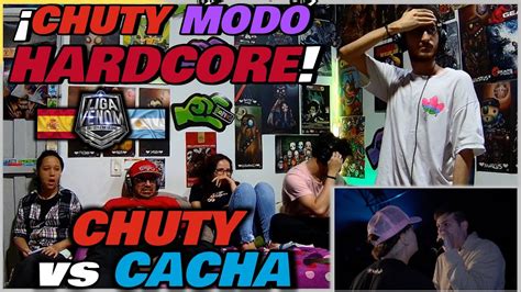 Colombianos Reaccionan A Chuty Vs Cacha La Versi N M S Hardcore De