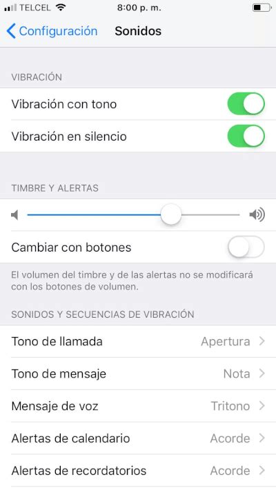 Cómo cambiar el tono de llamada en iPhone