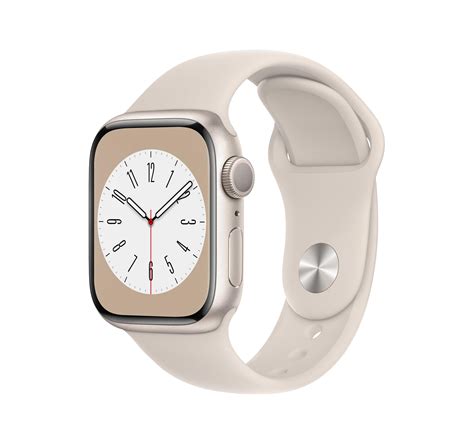 Apple Watch Series 8 Price | 41mm S8 (Silver AL, White Sport Band S/M ...