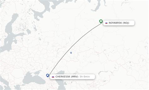 Direct Non Stop Flights From Nojabrxsk To Mineralnye Vody Schedules