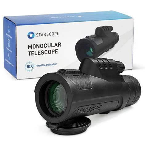 Starscope Monocular Telescope 10x42 Mini Monoculars For Adults High Powered Optics Bak4 Bird