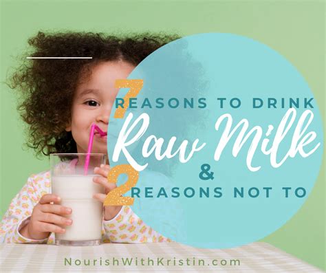 7 Reasons To Drink Raw Milk And 2 Reasons Not To — Nourish With Kristin