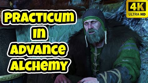 The Witcher Practicum In Advanced Alchemy Walkthrough Youtube