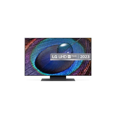 Телевизор LG 43UR91006LA, Smart TV 4K Ultra HD, LED, черен, 109.2 см