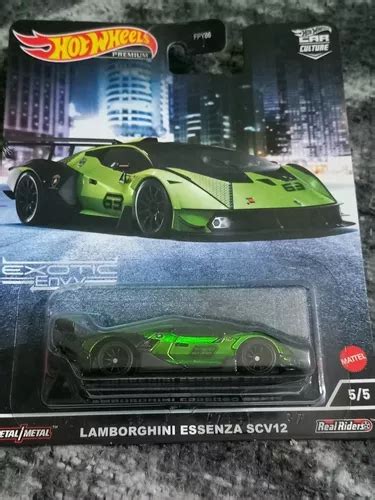 Hot Wheels Car Culture Lamborghini Essenza Scv12 MercadoLibre