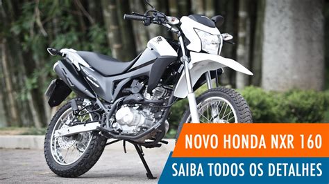 Nova Honda Nxr Pre O Consumo Ficha T Cnica Opini Es Youtube