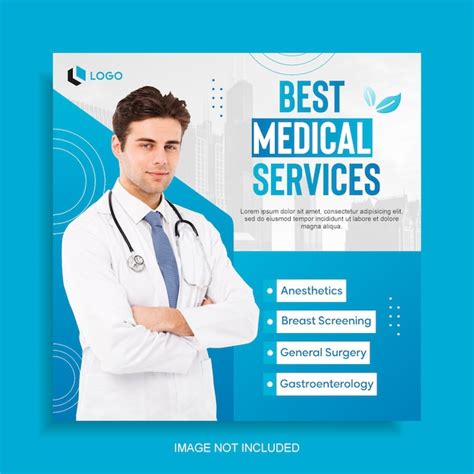 Premium Vector Health Care Social Media Post Template