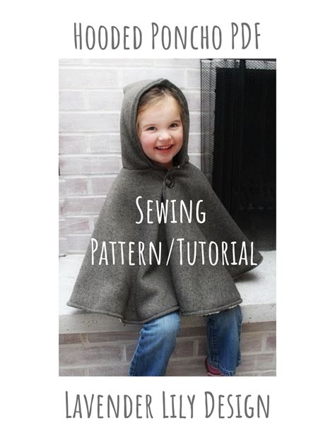 Car Seat Poncho Pdf Tutorialpattern Ages Baby Through Adult Instant