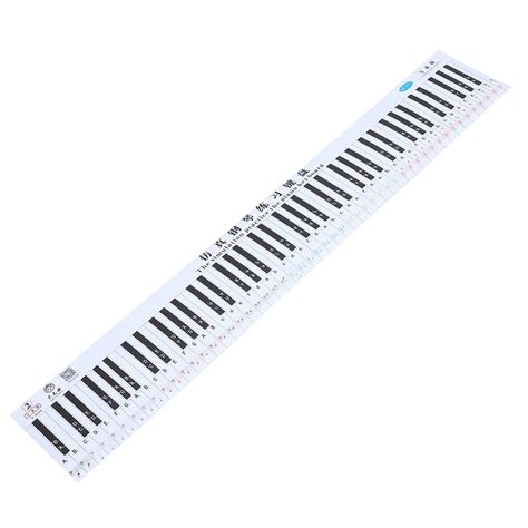 Digital Pianos Keyboard Wall Chart Exercise Paper Keyboards Comparison