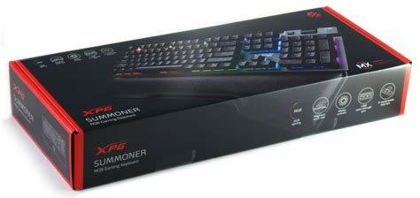 XPG Summoner - Successful gaming keyboard with MX Speed Silver