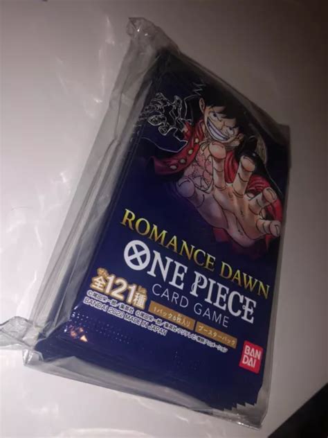 X Japan Version One Piece Card Game Romance Dawn Booster Pack