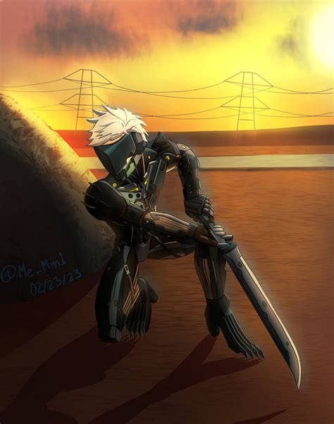 Raiden Metal Gear Rising Revengeance By Me Min On Deviantart