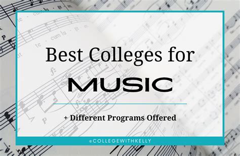 Best Colleges for Music — Application Workshop