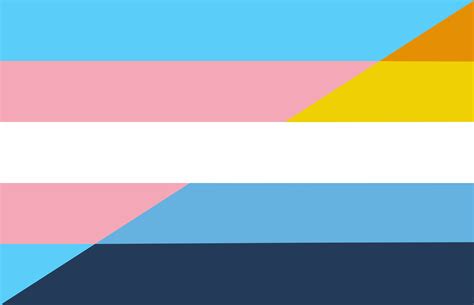 high res bi/trans/aroace flags i made for myself! : r/QueerVexillology