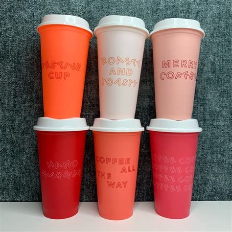 Starbucks Other Starbucks Holiday Reusable Hot Cups Set Of Poshmark