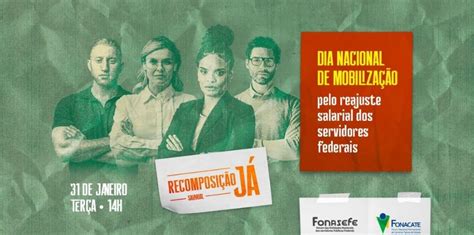 Servidores Federais Organizam Dia Nacional De Mobilização Pelo Reajuste Salarial Apufsc Sindical