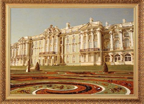 Купить Картина из янтаря - Санкт-Петербург. Екатерининский дворец по ...