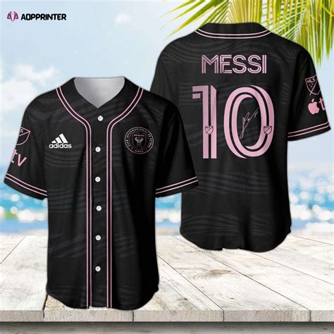 Lionel Messi Signed Inter Miami FC Black Baseball Jersey - Authentic ...