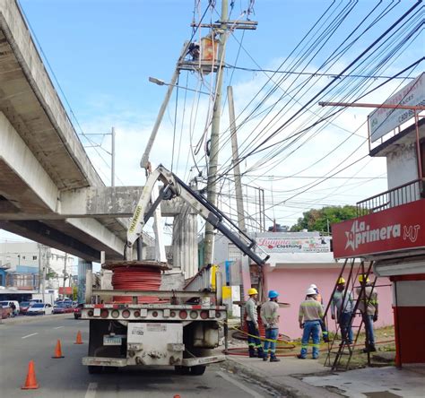 Edeeste Mejora Servicio El Ctrico En Villa Mella Trabajos Benefician A