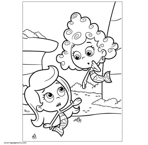 Desenhos De Bubble Guppies Para Colorir E Imprimir Pintar Gr Tis Online