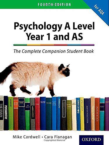 The Complete Companions Aqa Psychology Year And As Student Book