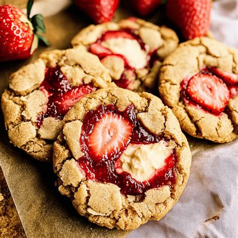 Ultimate Strawberry Cheesecake Cookies Deliciously Chewy Treats