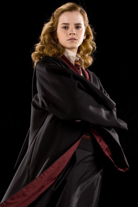 Publicity Shot Of Emma Watson As Hermione Granger In Harry Potter And