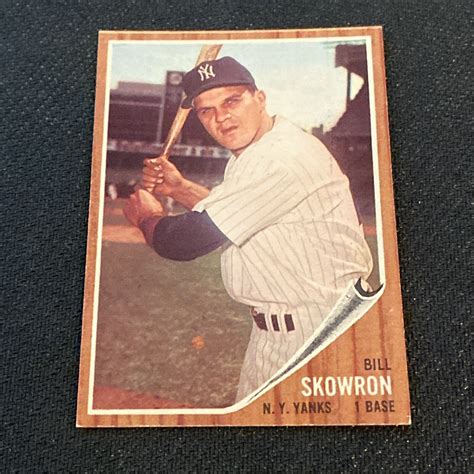 Topps Bill Skowron Baseball Card Mlb New York Yankees Ebay