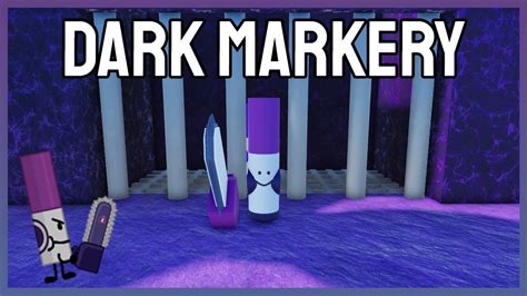 How To Find The Dark Markery Marker ROBLOX FIND THE MARKERS YouTube