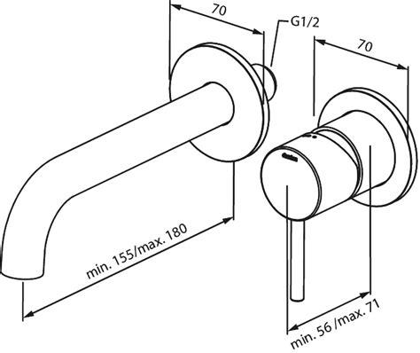 Indbygning Matsort Håndvask til indbygning 180 mm damixa dk