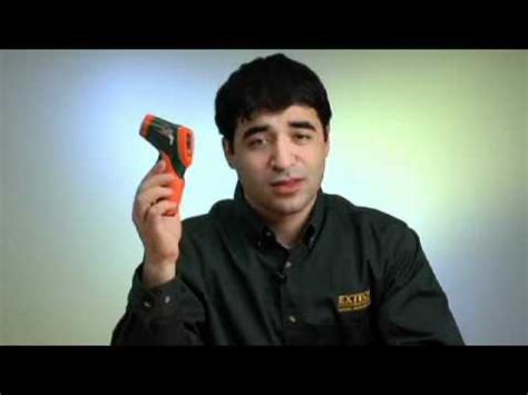 Extech 42511 Dual Laser Infrared Thermometer Instrumart YouTube