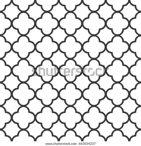 Quatrefoil Seamless Pattern Vector Stock Vector Royalty Free