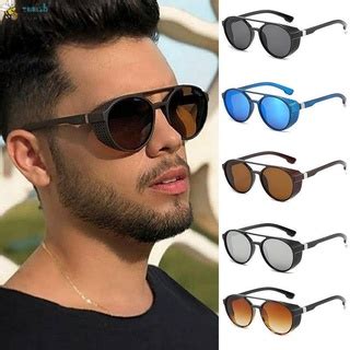 Oculos Preto Masculino Steampunk Alok Polarizado Shopee Brasil