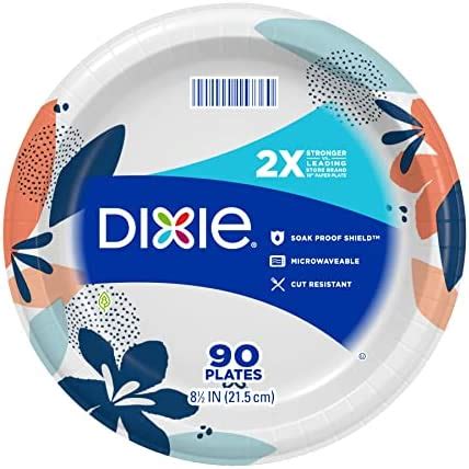 Amazon Dixie Ultra Large Paper Plates 11 Inch 25 Count 3X