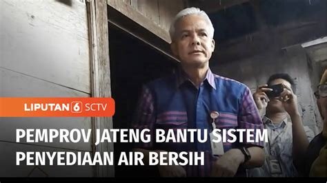 Ganjar Pranowo Berkunjung Ke Banjarnegara Bantu Pembuatan Sistem