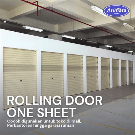 jual product folding gate rolling door  sheet industri otomatis
