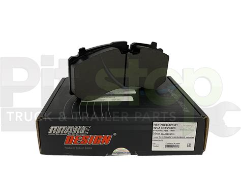 Air Disc Brake Pads With Hardware Kit Pit Stop Truck And Trailer Parts