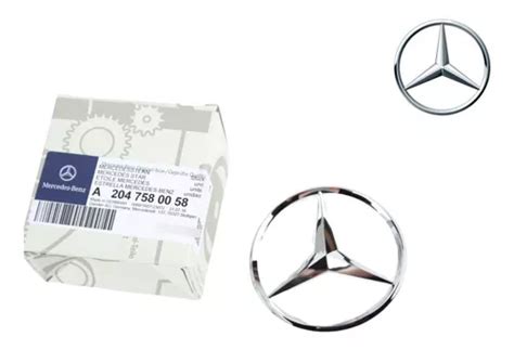 Estrella Emblema De Ba L Mercedes Benz Original W