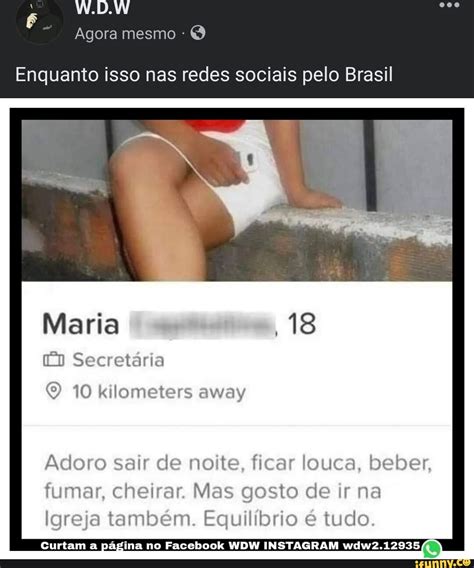 Agora Mesmo Enquanto Isso Nas Redes Sociais Pelo Brasil Maria EN