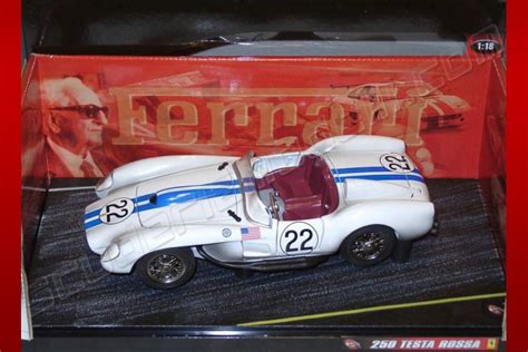 Mattel Hot Wheels Ferrari Ferrari TR Testa Rossa White