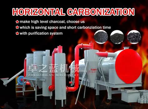 High Quality Hoist Type Carbonization Furnace Biomass Sawdust Kiln Oven