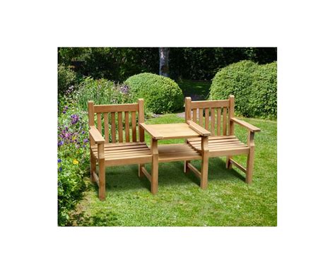 Taverners Vista Teak Companion Seat