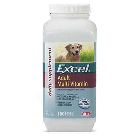 Excel Adult Dog Multi Vitamin Dog Products - GregRobert
