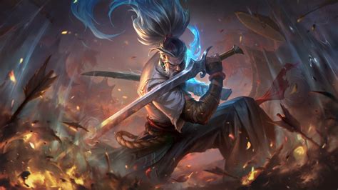 Nueva skin Yasuo de la Profecía League of Legends en Español Amino