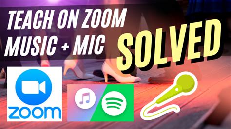 How To Zoom With Music And Microphone For Dance Class | Feisworld