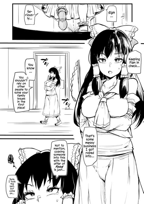 Futanari Flanchan Training Reimu Nhentai Hentai Doujinshi And Manga